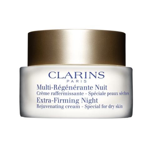 Clarins Extra-Firming Night Rejuvenating Cream Dry Skin i gruppen Ansikte / Nattcreme / Torr hud hos Hudotekets Webshop (20144 000-2)
